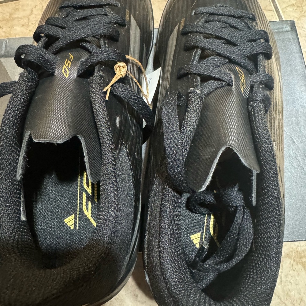 Adidas F50 League TF J Youth Soccer Cleats Black Gold Size 3 NWT - Picture 6 of 10